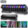 YUER New 12X60W Beam Zoom Wash 4IN1 Moving Head Light Wall Wash Stage Lights DMX512 For Dj Disco Party Xmas Bar Stage Effects - Lacatang Shop