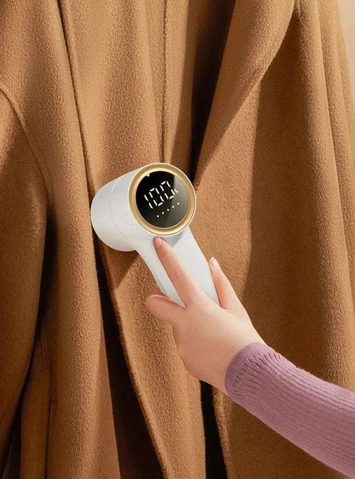 Xiaomi Electric Lint Remover USB Charging Intelligent Digital Display Hairball Trimmer Portable Clothes Shaver 5 Gear Razor