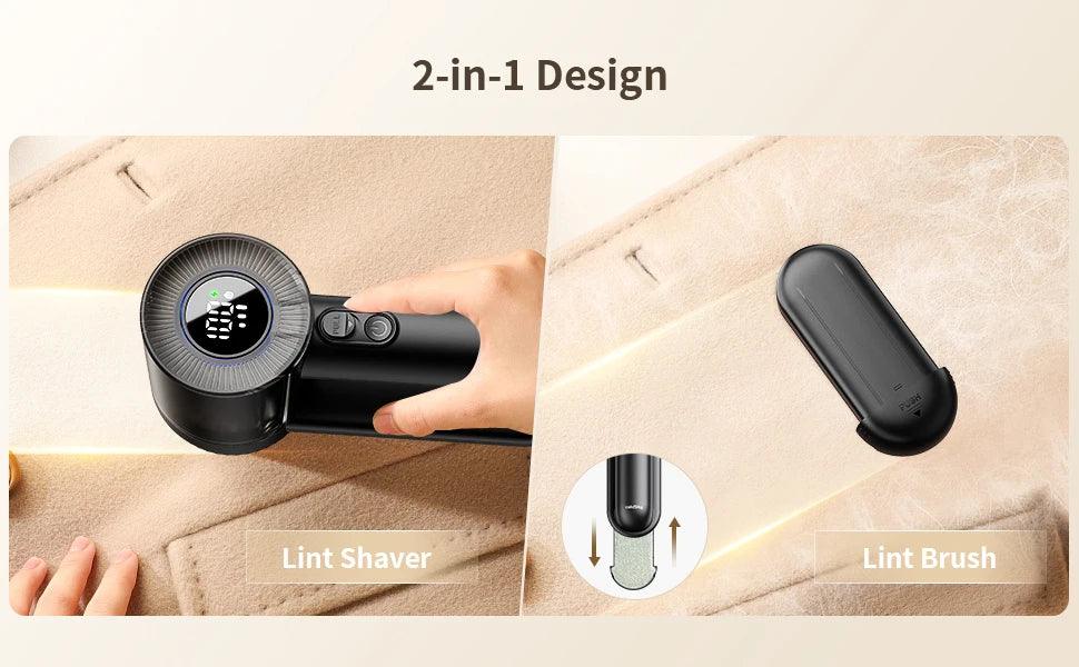 coldSky Rechargeable Fabric Shaver Electric Lint Remover with Digital Display Sweater Shaver Lint Shaver for Clothing Blanket coldSky Rechargeable Fabric Shaver Electric Lint Remover with Digital   Lacatang Shop Lacatang Shop 