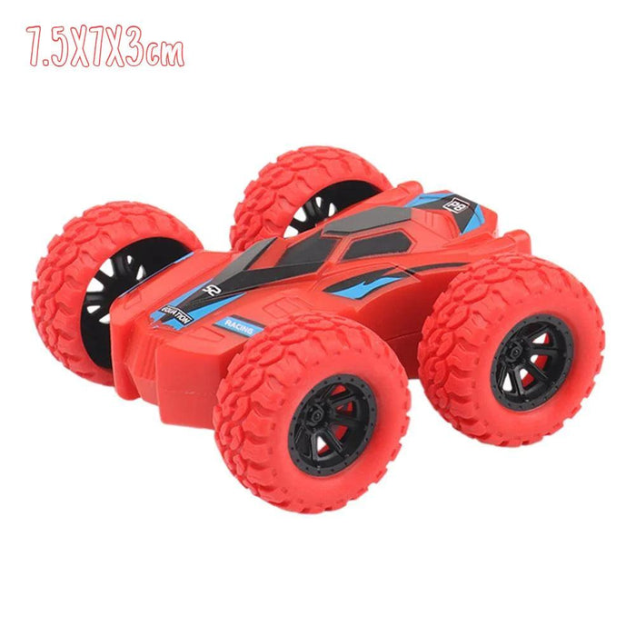 Toys Car Four-wheel Drive Off-road Vehicle Stunt Dump Cars Double-Side Inertia Car Boy Toy Car Pull Back Kids Toy Gift Toys Car Four-wheel Drive Off-road Vehicle Stunt Dump Cars Double-Side   Lacatang Shop Lacatang Shop 