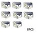 12 Pack Solar Lights Outdoor 100LED Wall Lamp Motion Sensor Security - Lacatang Shop