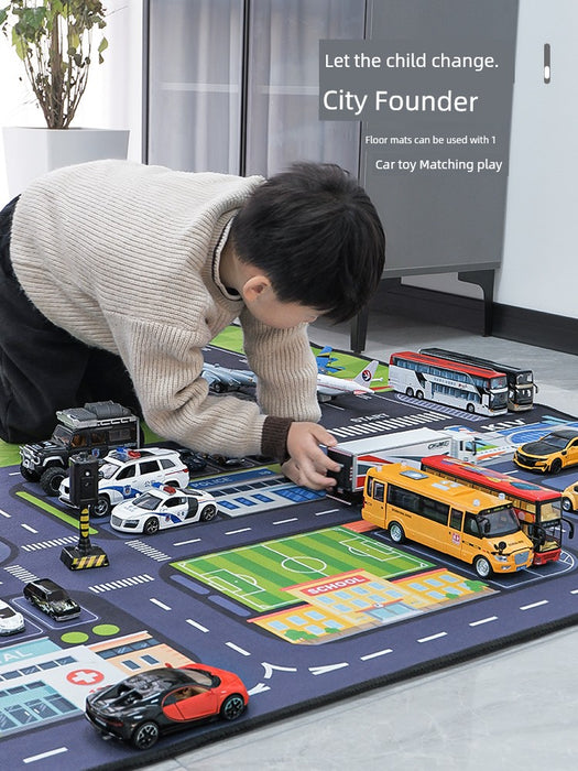 Carway Kids Play Mat Carpet for Home Parking Area