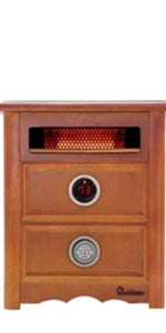 Infrared Heater Portable Space Heater, Original, 1500-Watt, Cherry (Pack of 1)