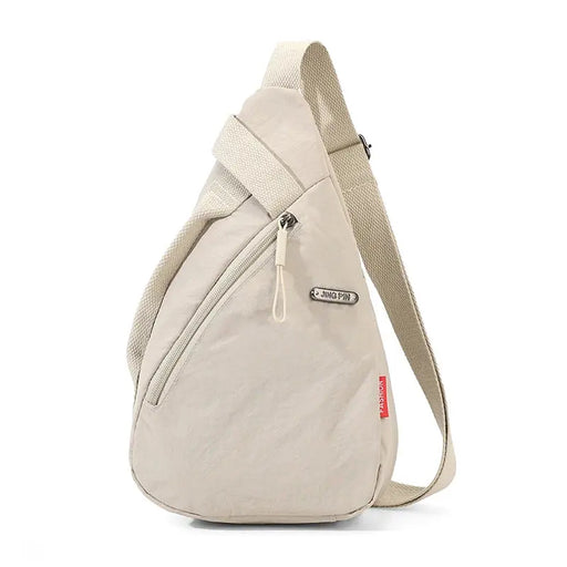 Nylon Zipper 2024 Hot Selling Waist Packs Solid Color Versatile Casual Chest Bag Soft Neutral Style Designer Crossbody Bag 2024 Nylon Zipper Waist Pack - Casual Soft Designer Crossbody Bag  Lacatang Shop Lacatang Shop 