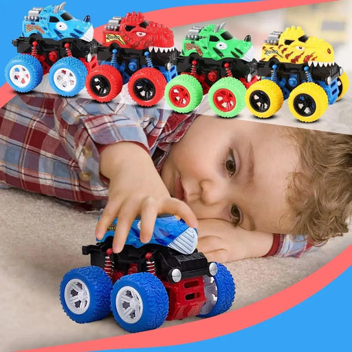 Dinosaur Car Model Children'S Toys Puzzle Inertial Car Inertial Four-Wheel Drive Off-Road Vehicle Dinosaur Car Model Children'S Toys Puzzle Inertial Car Inertial   Lacatang Shop Lacatang Shop 