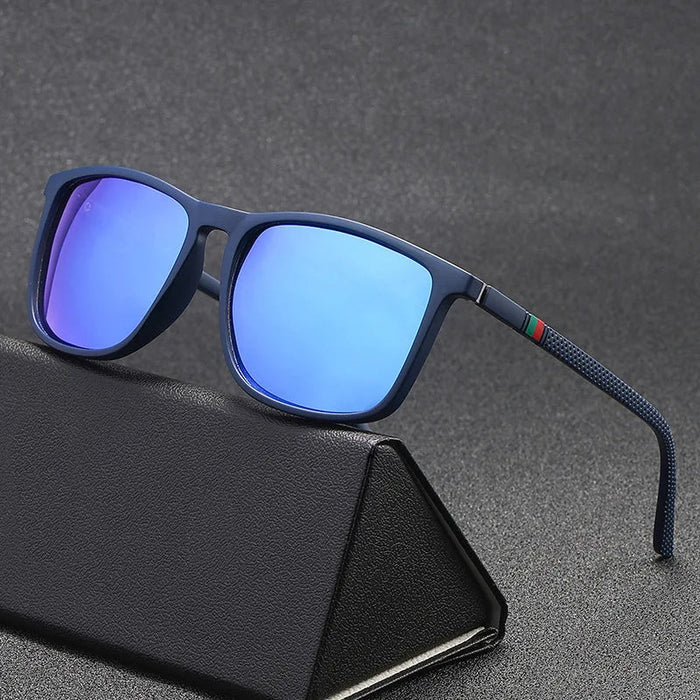 Outdoor Driving Sunglasses Popular Square Large Frame Sun Glasses Classic Polarized Glasses Men Women Fishing Glasses KOTTDO Official Store