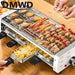 DMWD Smokeless Electric Barbecue  Raclette Pan BBQ Teppanyaki Grill DMWD Smokeless Electric Barbecue  Raclette Pan BBQ Teppanyaki Grill -  Other AliExpress Lacatang Shop 