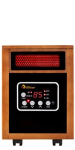 Infrared Heater Portable Space Heater, Original, 1500-Watt, Cherry (Pack of 1)