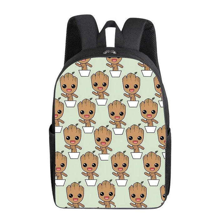 Groot Marvel Superhero School Backpack - Cute Cartoon Design for Kids and Adults, Ideal Gift and Office Knapsack Groot Marvel Superhero School Backpack - Cute Cartoon Design for Kids   Lacatang Shop Lacatang Shop 