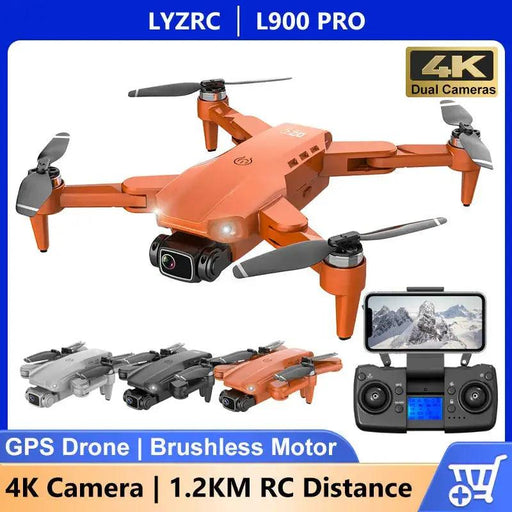 LYZRC L900 PRO Drone 4K Profesional Dual Camera GPS 5G WIFI Aerial - Lacatang Shop