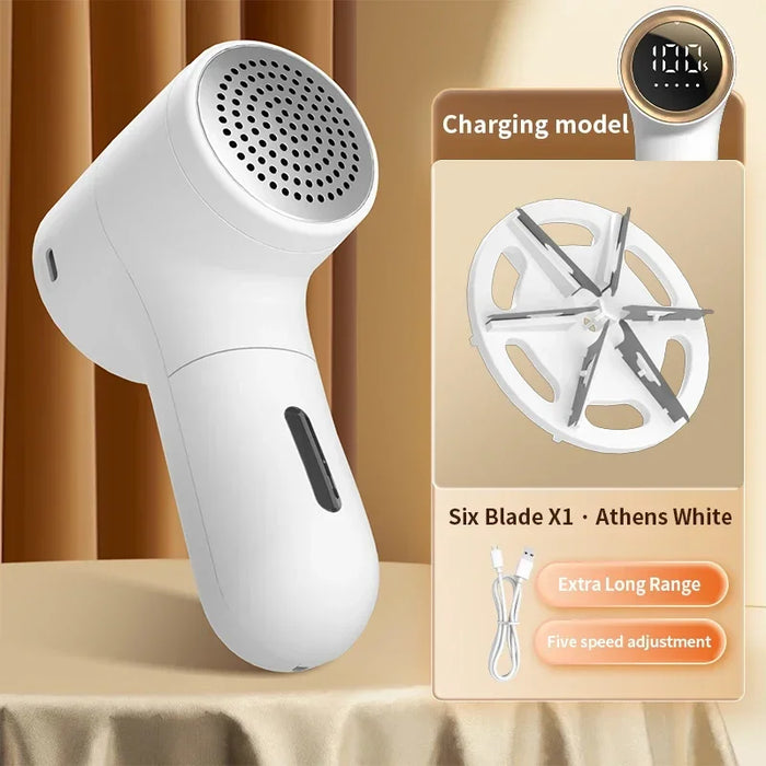 Xiaomi Electric Lint Remover Intelligent Digital Display USB Rechargeable Hairball Trimmer Portable Clothes Shaver 5 Gear Razor 
 Experience the Ultimate in Lint Removal: Xiaomi Electric Rechargeable Hairball Trimmer with Display & Adjustable Razor   Lacatang Shop Lacatang Shop 