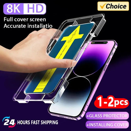 1-2Pc 8K High End Tempered Glass For IPhone 14 13 12 11 Pro Max XS MAX 12Pc 8K High End Tempered Glass For IPhone 14 13 12 11 Pro Max XS MAX  Other Accessories AliExpress Lacatang Shop 