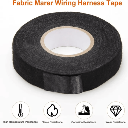 New Multipurpose Cloth Sticker Fabric Tape Wiring Harness Tape For - Lacatang Shop