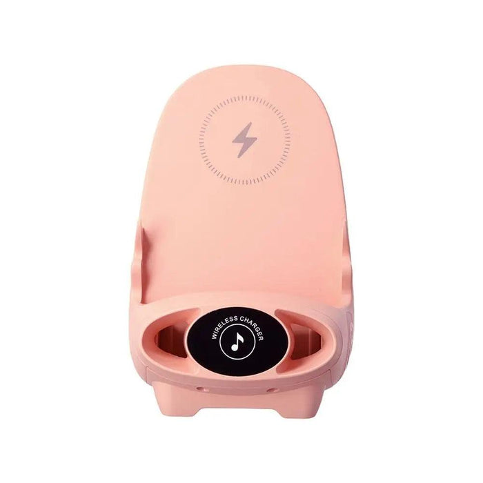 Wireless Charging Stand Portable Mini Chair Universal 15W Chair Holder Charger Desktop Phone Charging Holder Wireless Charging Stand Portable Mini Chair Universal 15W Chair Holder   AliExpress Lacatang Shop 