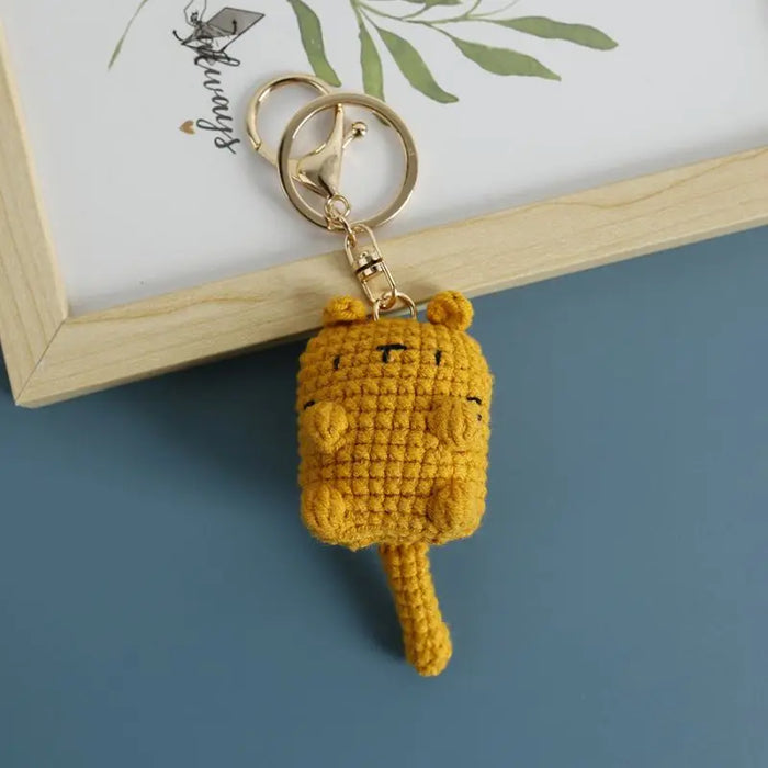 Adorable Knitted Cat Keychains - Kawaii Crochet Cat Doll Keyrings for Bags and Car Keys Adorable Knitted Cat Keychains - Kawaii Crochet Cat Doll Keyrings for   Lacatang Shop Lacatang Shop 