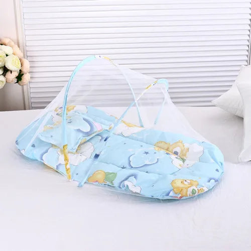 Portable Folding Bionic Crib for Newborns - Pressure-Proof Travel Bed Portable Folding Bionic Crib for Newborns  PressureProof Travel Bed   Lacatang Shop Lacatang Shop 