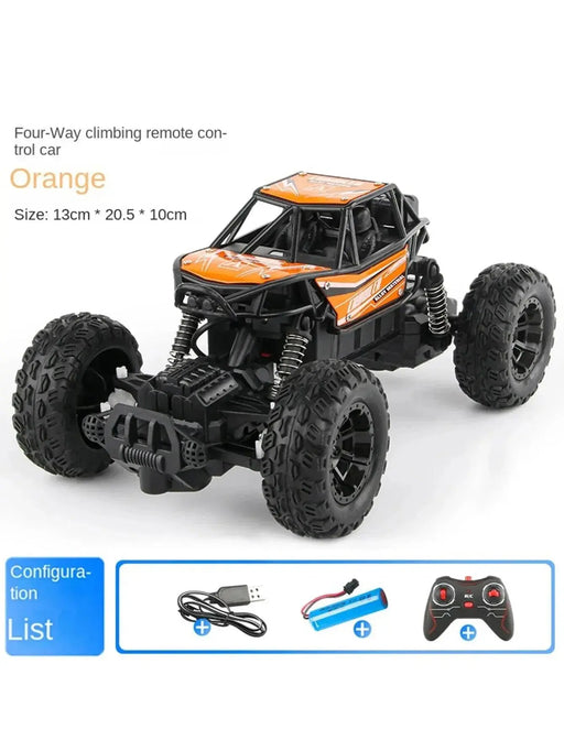 Large remote-controlled off-road vehicle, four-wheel drive, high-speed racing, climbing car, children's boy toy Large remote-controlled off-road vehicle, four-wheel drive, high-speed   Lacatang Shop Lacatang Shop 