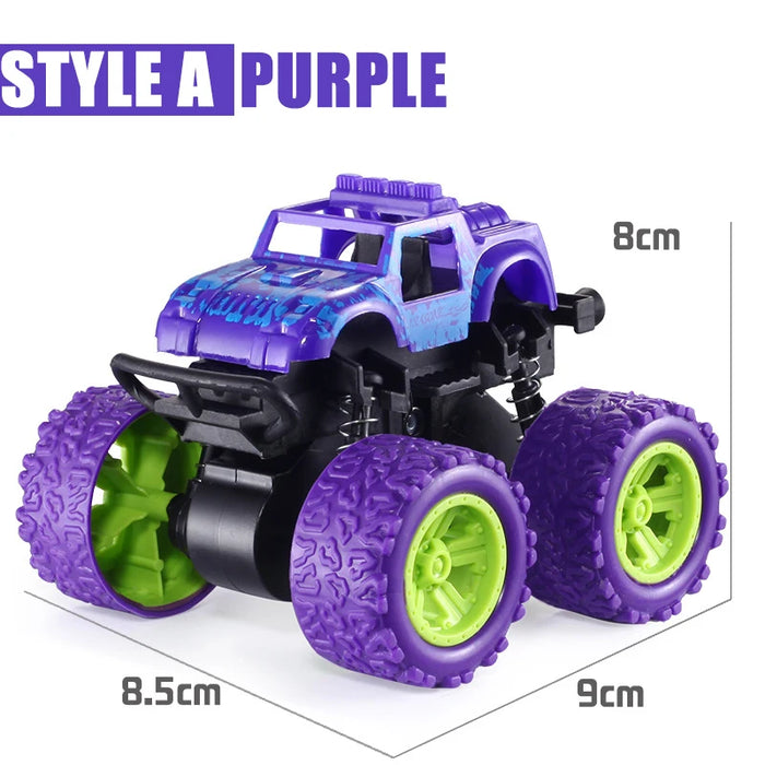 Pull Back Toy Car  Inertial Rotation Car Four-wheel Drive Off-road Vehicle SUV Racing Power Car Children's Toy CarGift Pull Back Toy Car  Inertial Rotation Car Four-wheel Drive Off-road   Lacatang Shop Lacatang Shop 