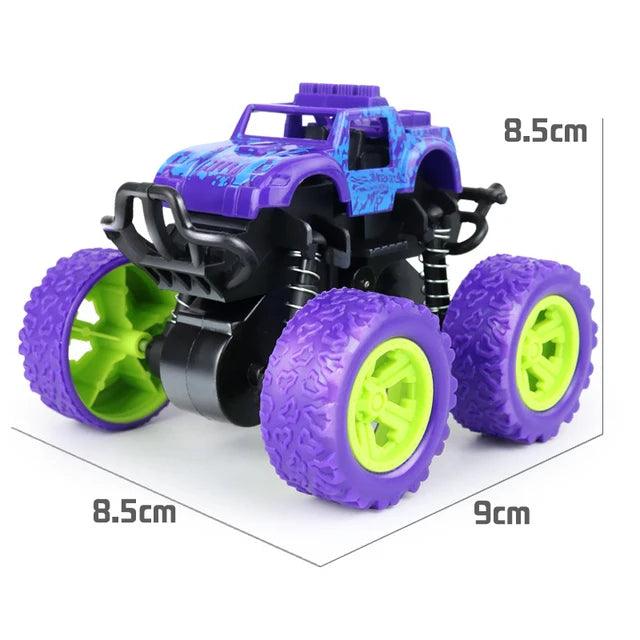 Toys Car Four-wheel Drive Off-road Vehicle Stunt Dump Cars Double-Side Inertia Car Boy Toy Car Pull Back Kids Toy Gift Toys Car Four-wheel Drive Off-road Vehicle Stunt Dump Cars Double-Side   Lacatang Shop Lacatang Shop 