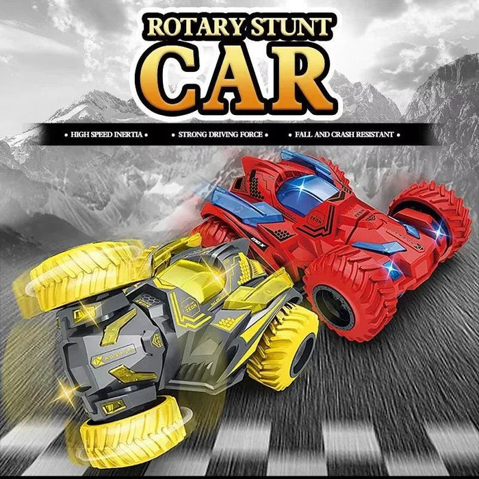 Four-wheel Double-sided Drive Inertial Toys Car Stunt Collision Rotate Twisting Off-road Vehicle Kids Toys Model Cars for Gift - Lacatang Shop