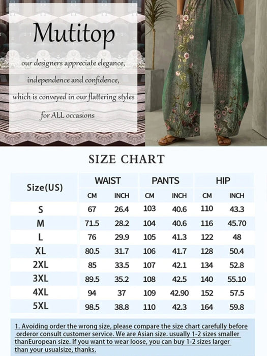 Women's Pants Sun Moon Star And Arrow Prints Harem Pants Women's Summer Retro Women's Casual Wear Daily Fashion Wide Leg Pants