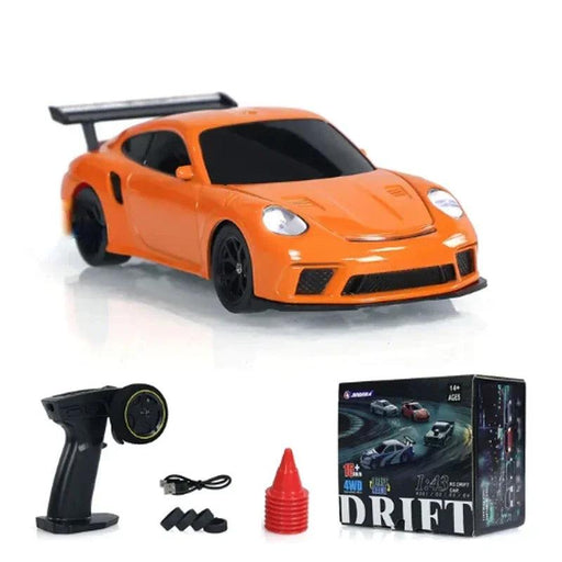 2.4G RC Drift Car 1/43 4WD Remote Control Car High Speed Four Wheel Drive Radio Controlled Mini Racing Car Model Boy Toy Gift 2.4G 1/43 RC Drift Car 4WD High-Speed Remote Control Fun Gift  Aliexpress Lacatang Shop 