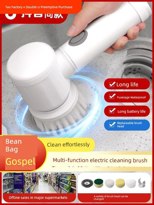 For Home Handheld Waterproof Wireless Electric Cleaning Brush Wireless Electric Cleaning Brush  Lacatang Shop Lacatang Shop 