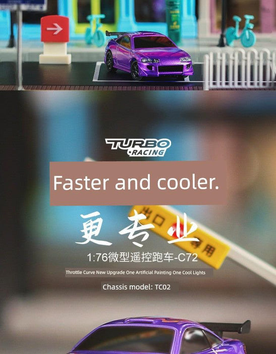 Turbo Racing 1:76 Miniature Full-Scale C71c72c73c74 Remote Control Electric Drift Sports Car Toy Turbo Racing 1:76 Miniature Full-Scale C71c72c73c74 Remote Control   Lacatang Shop Lacatang Shop 