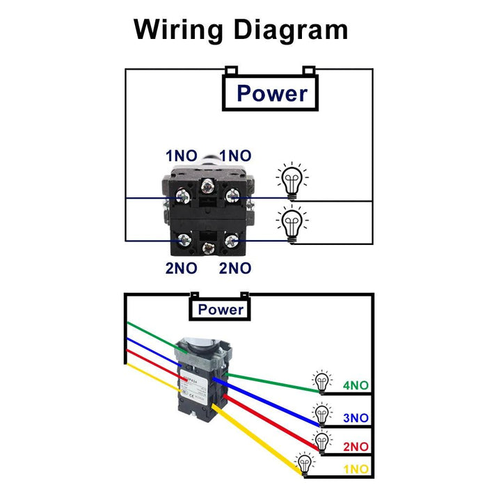 1pc XD2-PA14/PA22/PA12/PA24 Metal Plastic 2NO 2/4Positions 4NO Cross 1pc XD2-PA14/PA22/PA12/PA24 Metal Plastic 2NO 2/4Positions 4NO Cross -  Other AliExpress Lacatang Shop 