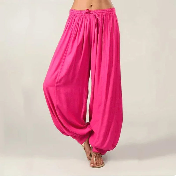 New 2025 Women's Summer Casual Harem Pants Solid Sports Baggy Hippie Workout Loose Trousers Sweatpants Loose Trousers Female 5XL New 2025 Women's Summer Casual Harem Pants Solid Sports Baggy Hippie   Lacatang Shop Lacatang Shop 