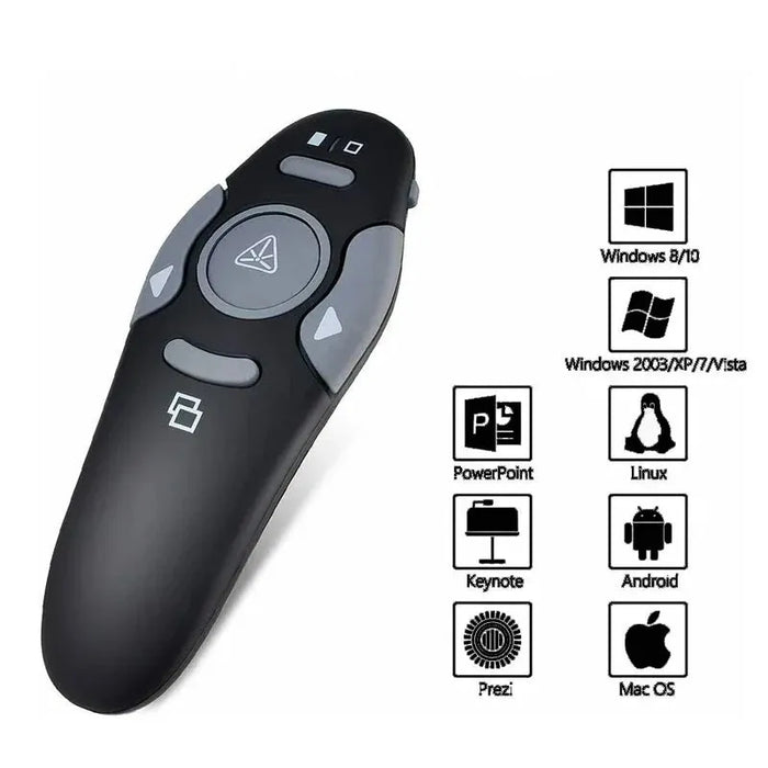 Wireless Red Laser Presenter Pen, Power Pointers, Remote Control, USB, RF, PPT Page Turn, Presentation Powerpoint, 2.4G