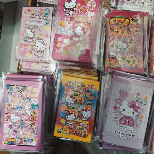 Kawaii Hello Kitty Sealing Stickers - Cute Anime Sanrio Decor for Packaging and Crafts - Lacatang Shop