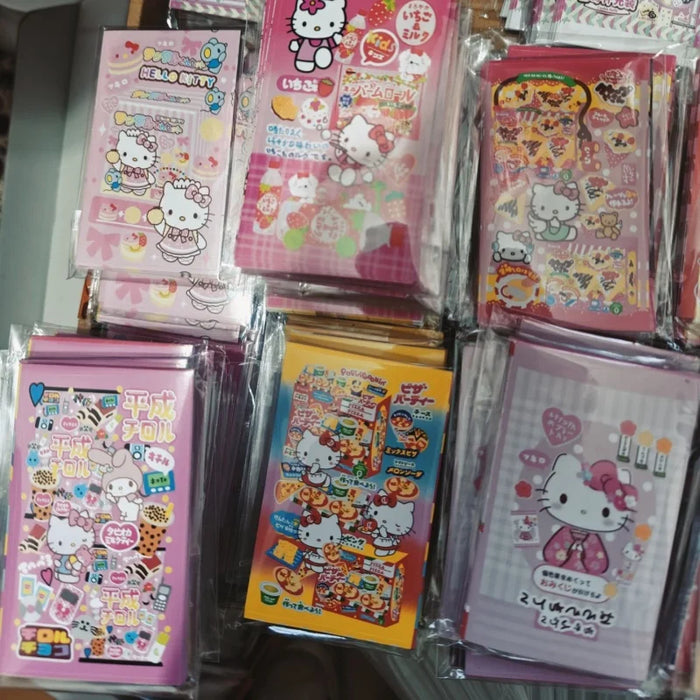 Lacatang Shop offers Kawaii Hello Kitty Sealing Stickers, perfect for adding a playful touch to packaging and crafts with colorful, cute anime Sanrio designs.