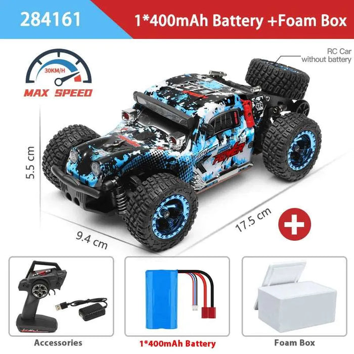 WLtoys 1:28 284131 284161 2.4G Racing Mini RC Car 30KM/H 4WD Electric High Speed Remote Control Drift Toys for Children Gifts - Lacatang Shop