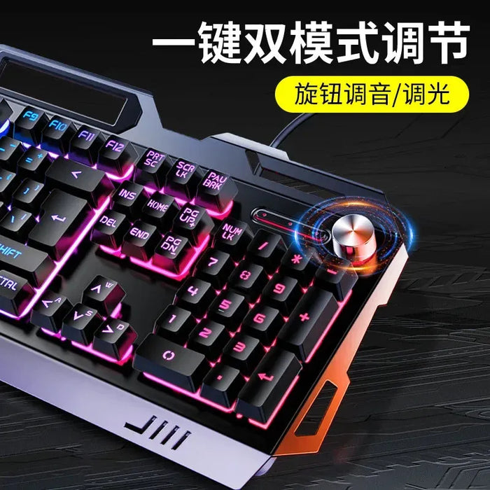 RGB Gamer Keyboard Gaming Keyboard and Mouse Headphone Gamer Kit Backlit USB Wired Computer KeyboardFor Pc Laptop 3 In1 Teclado RGB Gaming Keyboard, Mouse & Headphone Kit - Backlit USB Wired  Lacatang Shop Lacatang Shop 