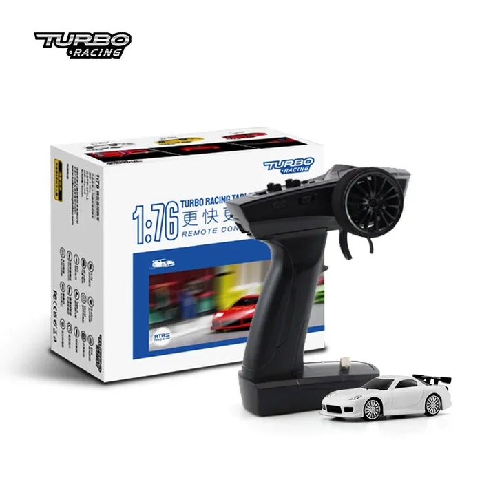 Turbo Racing 1:76 C64 C73 C72 C71 C74 Drift RC Car With Gyro Radio Full Proportional Remote Control Toys RTR Kit