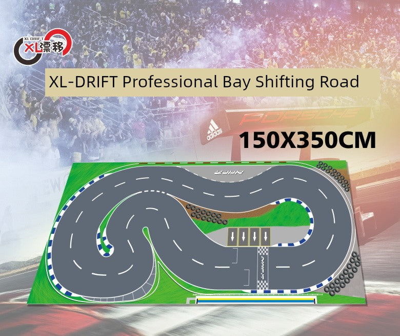 Jingshang Mini Drift Racing Track Professional PVC Play Map