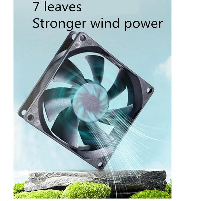 Aquarium Cooling Fan System for Fish Tanks - Temperature Control Chiller with 2/3/4/5 Fan Options for Marine Ponds Aquarium Cooling Fan System for Fish Tanks - Temperature Control   Lacatang Shop Lacatang Shop 