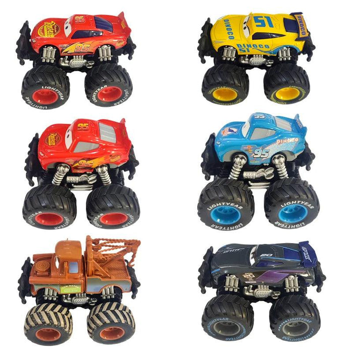 Disney Pixar Cars Lightning McQueen Four Wheel Drive Racing Car Toys Mater Inertial Off-road Vehicle Cars Kids Christmas Gifts Disney Pixar Cars Lightning McQueen Four Wheel Drive Racing Car Toys   Lacatang Shop Lacatang Shop 