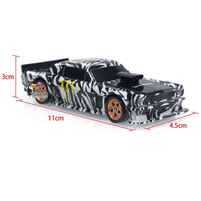 Gifts Outdoor Toys 1/43 RC Mini Race Cars 2.4g Radio Control Drift Car 4WD High-Speed Motor Vehicle Model for Boys TH23884