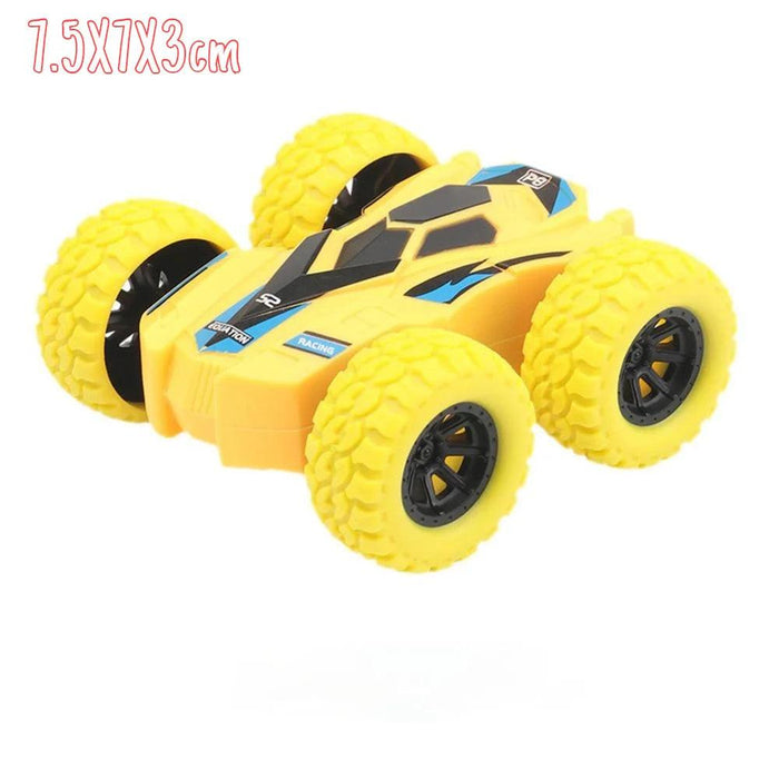 Toys Car Four-wheel Drive Off-road Vehicle Stunt Dump Cars Double-Side Inertia Car Boy Toy Car Pull Back Kids Toy Gift Toys Car Four-wheel Drive Off-road Vehicle Stunt Dump Cars Double-Side   Lacatang Shop Lacatang Shop 