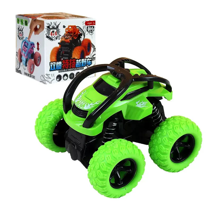 Off-Road Car Toys Rotate Toy Vehicles Inertial Four-wheel Drive Stunt Pull Back Toy Car Off-road Vehicle Children's Toy Car Gift Off-Road Car Toys Rotate Toy Vehicles Inertial Four-wheel Drive Stunt   Lacatang Shop Lacatang Shop 