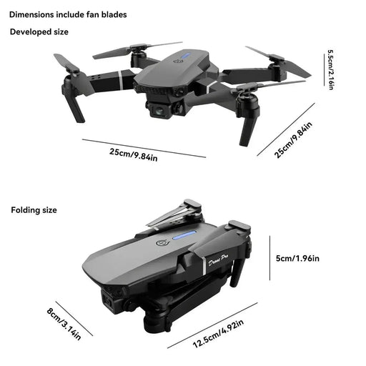 Toy drone E88 remote control small aircraft dual camera HD quadcopter Toy Drone E88 - HD Camera and Remote Control Other AliExpress Lacatang Shop 