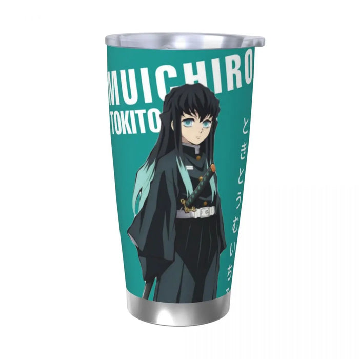 Muichiro Tokito Demon Slayer 20oz Stainless Steel Insulated Thermal Coffee Car Cup Cold Hot Mugs Vacuum Flask 
Stay Refreshed All Day: Muichiro Tokito Demon Slayer 20oz Stainless Steel Car Cup Vacuum Flask  Lacatang Shop Lacatang Shop 