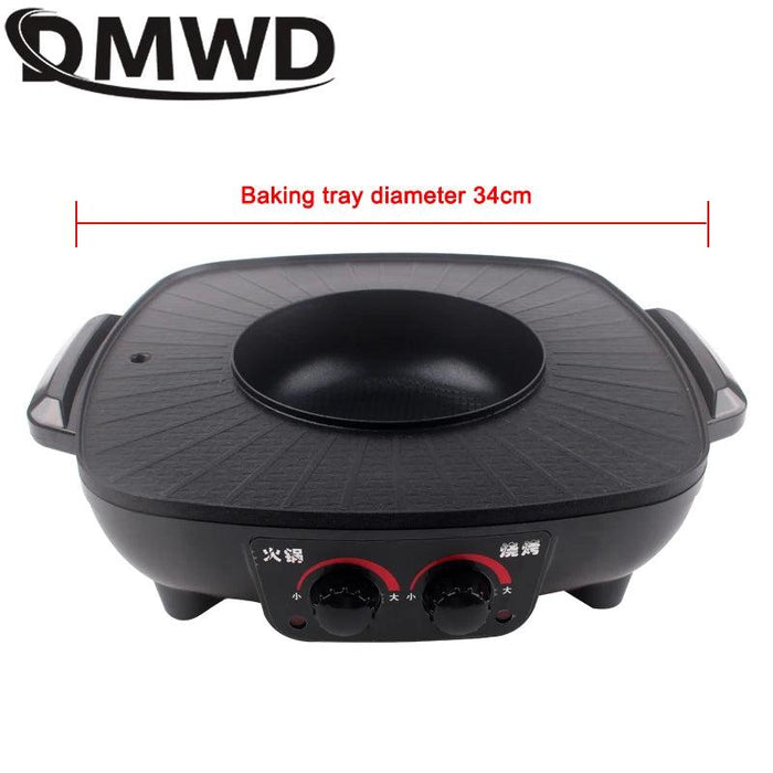 DMWD Electric Grills Smokeless Barbecue BBQ Machine Household Baking DMWD Electric Grills Smokeless Barbecue BBQ Machine Household Baking -  Other AliExpress Lacatang Shop 