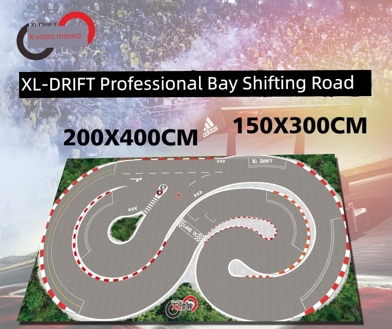 Jingshang Miniature Drift Racing Track Professional Artificial Map