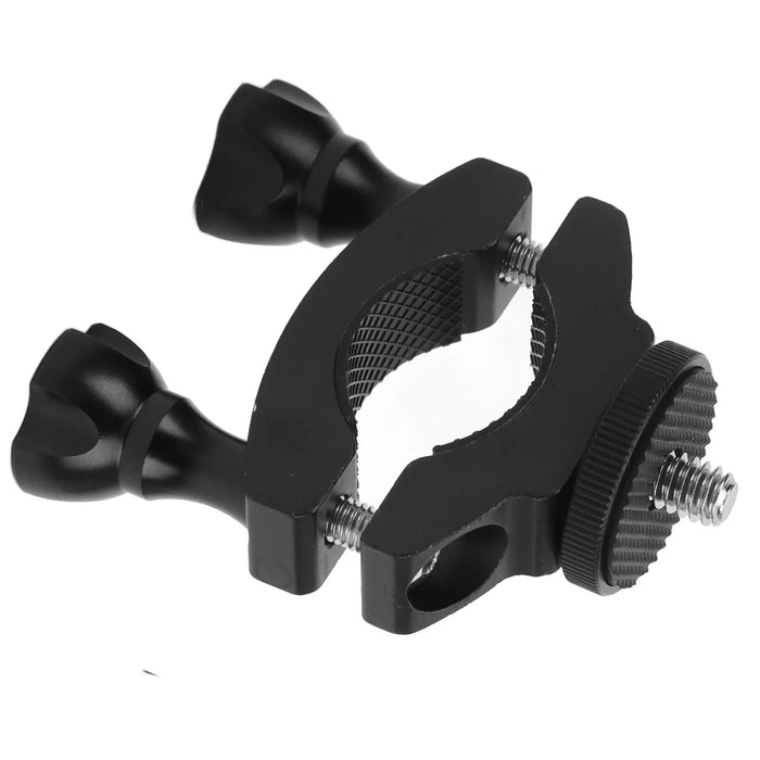 Bicycle Camera Clip 1/4 in Motorcycle Tripod Clamp Holder for Bicycle Motorbike Sports Camera new