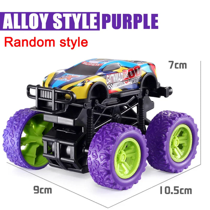 Pull Back Toy Car  Inertial Rotation Car Four-wheel Drive Off-road Vehicle SUV Racing Power Car Children's Toy CarGift Pull Back Toy Car  Inertial Rotation Car Four-wheel Drive Off-road   Lacatang Shop Lacatang Shop 