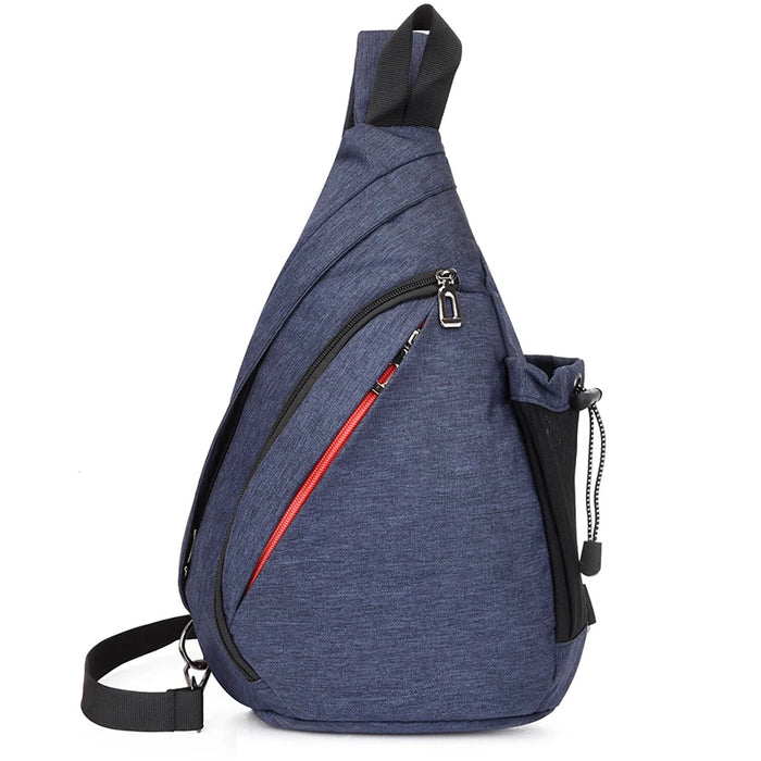 Men's Chest Bag Leisure Sports Storage Bag Outdoor Travel Large Capacity Versatile Crossbody Bag Backpack