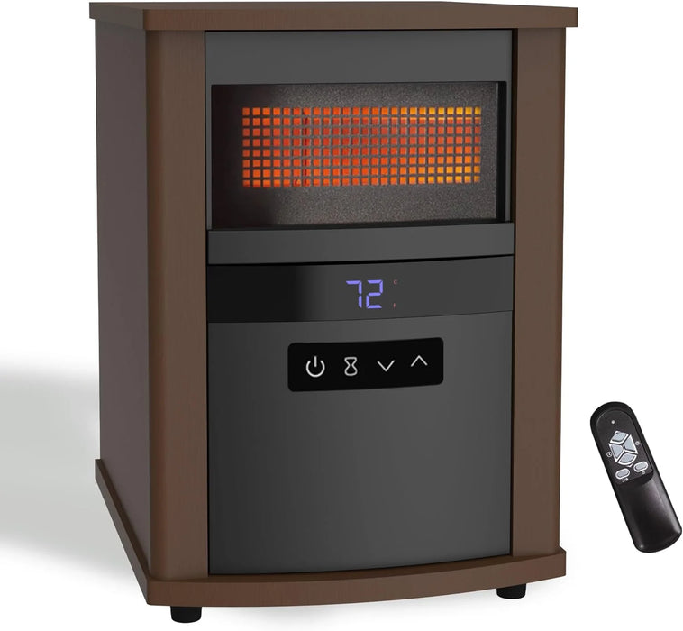 Over Heat Safety Protection Electric Portable Indoor Household Living Room Bedroom Air Space Infrared Quartz Cabinet Heater